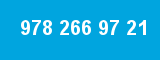 978 266 97 21 978 266 97 21